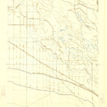 United States Geological Survey Oxalis, CA (1922, 31680-Scale) digital map