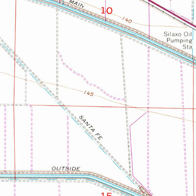 United States Geological Survey Oxalis, CA (1956, 24000-Scale) digital map