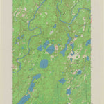United States Geological Survey Oxbo, WI (1970, 24000-Scale) digital map