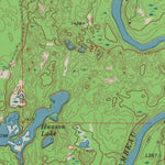 United States Geological Survey Oxbo, WI (1970, 24000-Scale) digital map