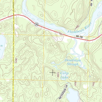 United States Geological Survey Oxbo, WI (2013, 24000-Scale) digital map