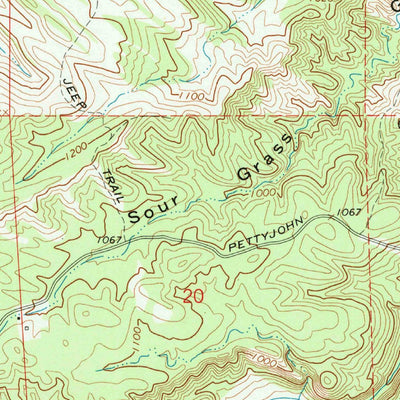 United States Geological Survey Oxbow Bridge, CA (1967, 24000-Scale) digital map