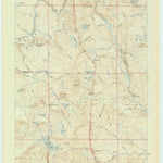 United States Geological Survey Oxbow, ME (1942, 62500-Scale) digital map