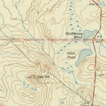 United States Geological Survey Oxbow, ME (1942, 62500-Scale) digital map