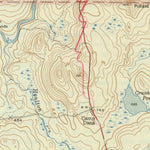 United States Geological Survey Oxbow, ME (1942, 62500-Scale) digital map