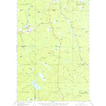United States Geological Survey Oxbow, ME (1965, 62500-Scale) digital map