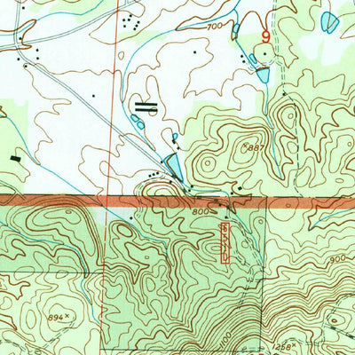 United States Geological Survey Oxford, AL (2001, 24000-Scale) digital map