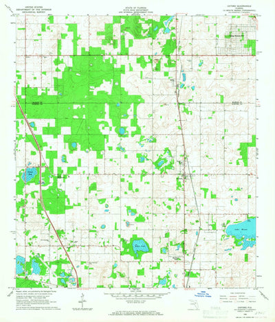 United States Geological Survey Oxford, FL (1966, 24000-Scale) digital map