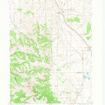 United States Geological Survey Oxford, ID (1968, 24000-Scale) digital map