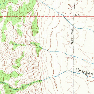 United States Geological Survey Oxford, ID (1968, 24000-Scale) digital map