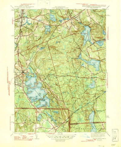 United States Geological Survey Oxford, MA-CT-RI (1946, 31680-Scale) digital map
