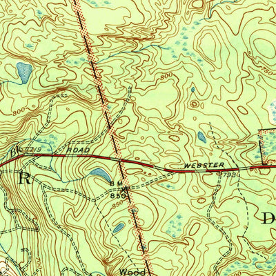 United States Geological Survey Oxford, MA-CT-RI (1946, 31680-Scale) digital map