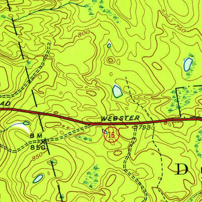 United States Geological Survey Oxford, MA-CT-RI (1953, 24000-Scale) digital map
