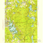United States Geological Survey Oxford, MA-CT-RI (1953, 31680-Scale) digital map