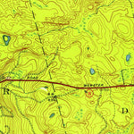 United States Geological Survey Oxford, MA-CT-RI (1953, 31680-Scale) digital map