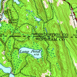 United States Geological Survey Oxford, MA-CT-RI (1964, 24000-Scale) digital map