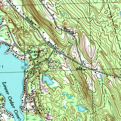 United States Geological Survey Oxford, MA-CT-RI (1969, 24000-Scale) digital map