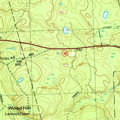 United States Geological Survey Oxford, MA-CT-RI (1969, 25000-Scale) digital map