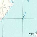 United States Geological Survey Oxford, MD (1988, 24000-Scale) digital map