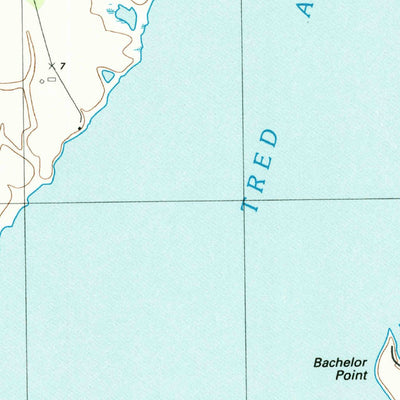 United States Geological Survey Oxford, MD (1988, 24000-Scale) digital map