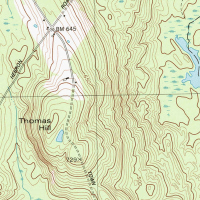 United States Geological Survey Oxford, ME (1980, 24000-Scale) digital map