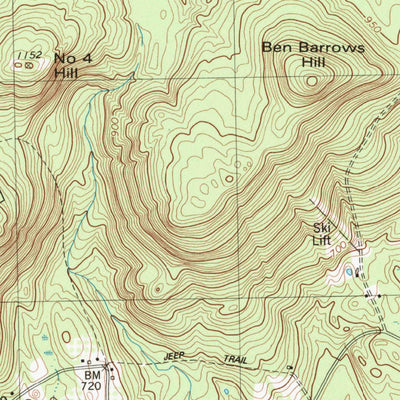 United States Geological Survey Oxford, ME (1980, 24000-Scale) digital map