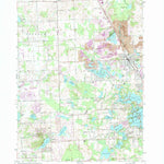 United States Geological Survey Oxford, MI (1968, 24000-Scale) digital map