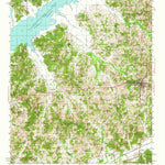 United States Geological Survey Oxford, MS (1940, 62500-Scale) digital map