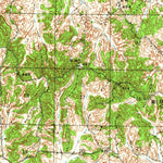 United States Geological Survey Oxford, MS (1940, 62500-Scale) digital map