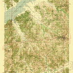 United States Geological Survey Oxford, MS (1943, 62500-Scale) digital map
