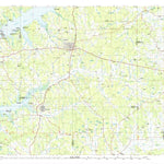 United States Geological Survey Oxford, MS (1984, 100000-Scale) digital map