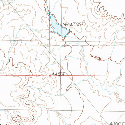 United States Geological Survey Oxford, MT (1986, 24000-Scale) digital map