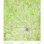 United States Geological Survey Oxford, NC (1966, 62500-Scale) digital map