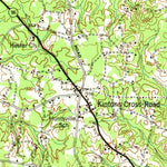 United States Geological Survey Oxford, NC (1966, 62500-Scale) digital map