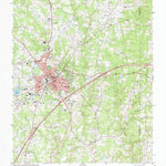 United States Geological Survey Oxford, NC (1981, 24000-Scale) digital map