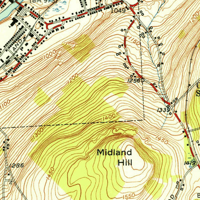 United States Geological Survey Oxford, NY (1951, 24000-Scale) digital map