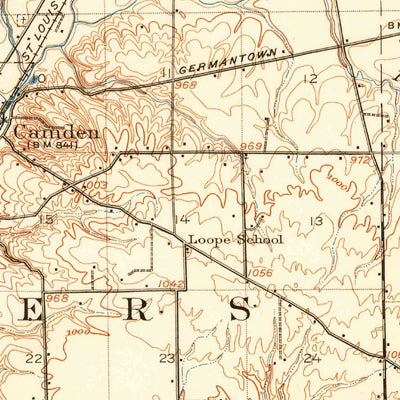 United States Geological Survey Oxford, OH (1911, 62500-Scale) digital map