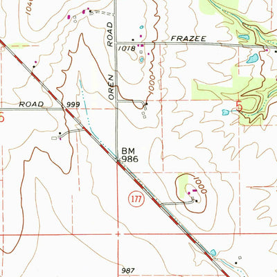 United States Geological Survey Oxford, OH (1961, 24000-Scale) digital map