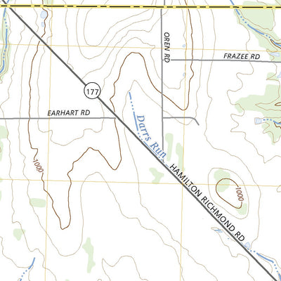 United States Geological Survey Oxford, OH (2023, 24000-Scale) digital map