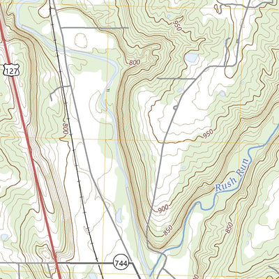 United States Geological Survey Oxford, OH (2023, 24000-Scale) digital map