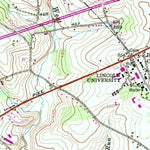 United States Geological Survey Oxford, PA (1992, 24000-Scale) digital map
