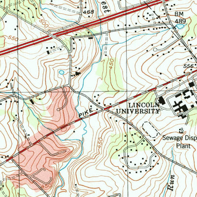 United States Geological Survey Oxford, PA (1999, 24000-Scale) digital map