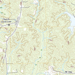 United States Geological Survey Oxford South, MS (2021, 24000-Scale) digital map
