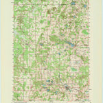 United States Geological Survey Oxford, WI (1961, 62500-Scale) digital map
