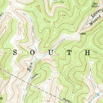 United States Geological Survey Oxford, WV (1964, 24000-Scale) digital map