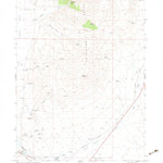 United States Geological Survey Oxley Peak, NV (1968, 24000-Scale) digital map