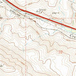 United States Geological Survey Oxman, OR (1994, 24000-Scale) digital map