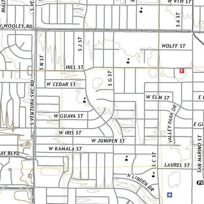 United States Geological Survey Oxnard, CA (2022, 24000-Scale) digital map