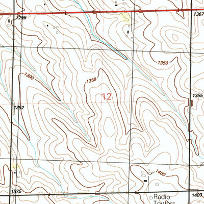 United States Geological Survey Oyens, IA (1985, 24000-Scale) digital map