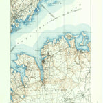 United States Geological Survey Oyster Bay, NY-CT (1897, 62500-Scale) digital map